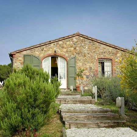 Locanda Le Giunche Guardistallo Bagian luar foto
