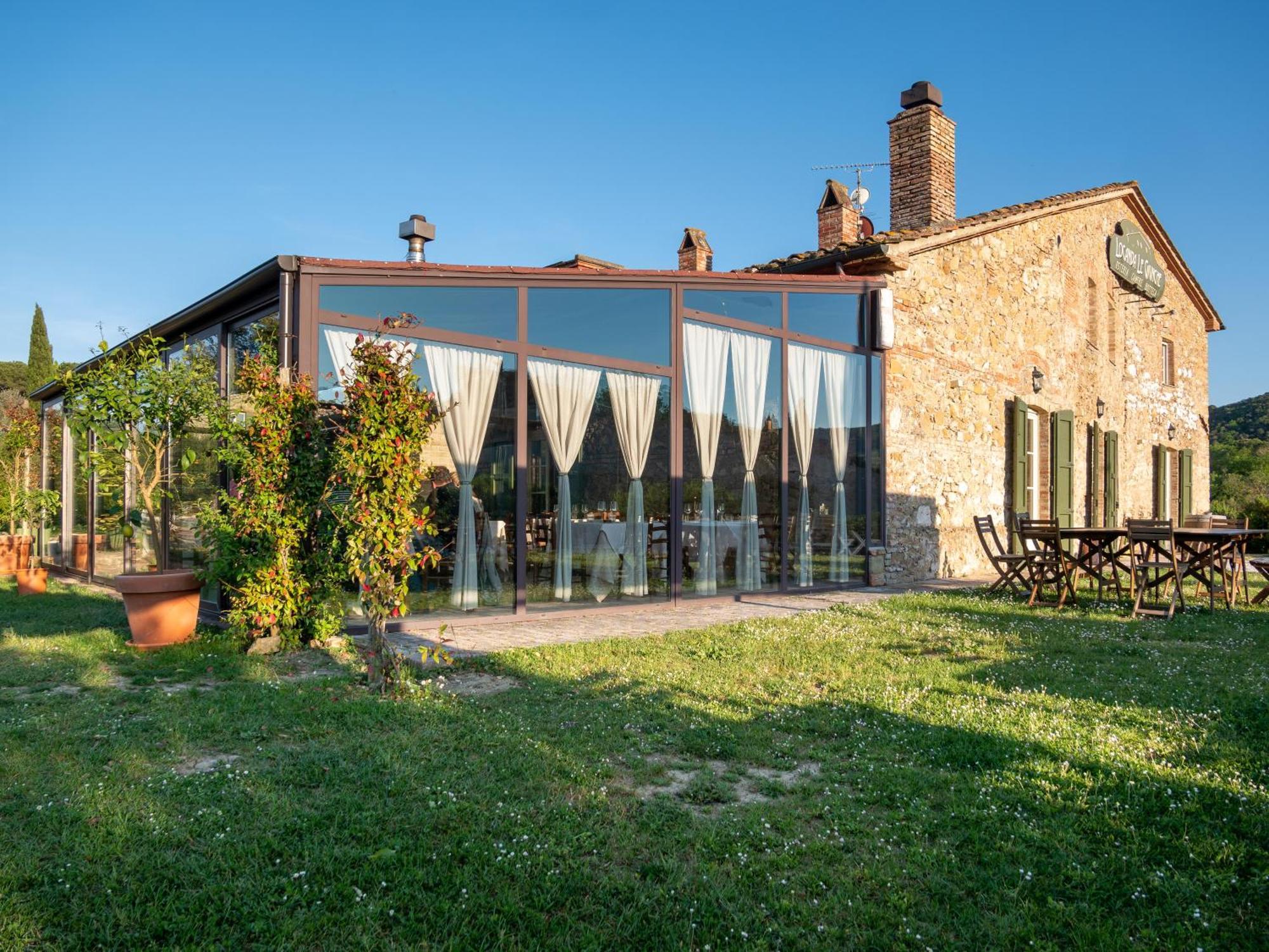 Locanda Le Giunche Guardistallo Bagian luar foto